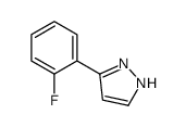 3-(2-Fluorophenyl)-1H-pyrazole Structure