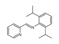 N-[2,6-di(propan-2-yl)phenyl]-1-pyridin-2-ylmethanimine结构式