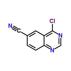 4-氯喹唑啉-6-甲腈结构式