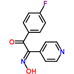 (2E)-1-(4-Fluorophenyl)-2-(hydroxyimino)-2-(4-pyridinyl)ethanone结构式