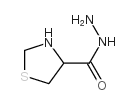 4-Thiazolidinecarboxylicacid,hydrazide(9CI) structure