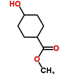 Methyl 4-hydroxycyclohexanecarboxylate structure