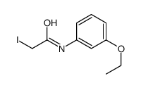 N-(3-ethoxyphenyl)-2-iodoacetamide structure