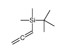 tert-butyl-dimethyl-propa-1,2-dienylsilane Structure