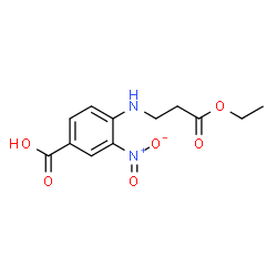 4-(3-Ethoxy-3-Oxopropylamino)-3-Nitrobenzoic Acid结构式