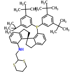 (R)-N-((3-Methylpyridin-2-yl)methyl)-7′-di(3,5-di-tert-butylphenyl)phosphino-1,1′-spirobiindanyl-7-amine picture