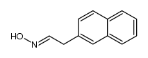 [2]naphthyl-acetaldehyde-oxime结构式