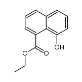 ethyl 8-hydroxy-1-naphthoate Structure
