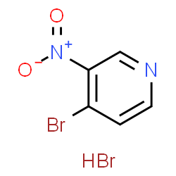 4-Bromo-3-nitropyridine hydrobromide Structure