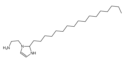 2-(2-heptadecyl-1,2-dihydroimidazol-3-yl)ethanamine Structure