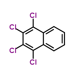 1,2,3,4-Tetrachloronaphthalene structure