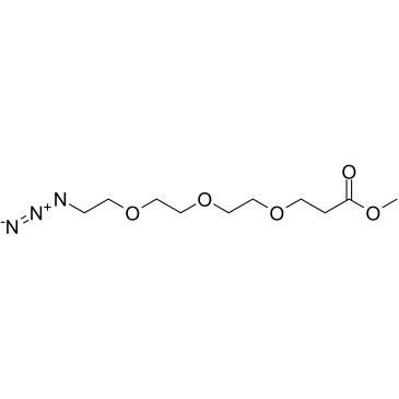 Azido-PEG3-methyl ester structure