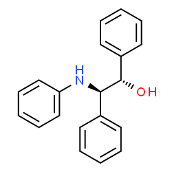 赤二-2-苯胺基1,2-二苯乙醇结构式