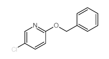 PYRIDINE, 5-CHLORO-2-(PHENYLMETHOXY)- structure