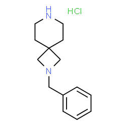 2-苯甲基-2,7-二氮杂螺[3.5]壬盐酸结构式