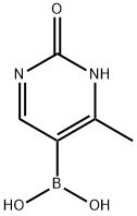 (2-hydroxy-4-methylpyrimidin-5-yl)boronic acid结构式