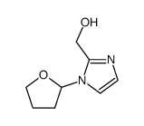 1-(2'-tetrahydrofuranyl)-2-hydroxymethylimidazole结构式