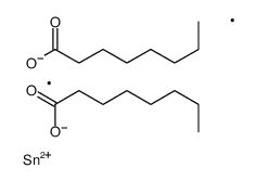 [dimethyl(octanoyloxy)stannyl] octanoate结构式