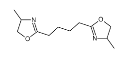 4-methyl-2-[4-(4-methyl-4,5-dihydro-1,3-oxazol-2-yl)butyl]-4,5-dihydro-1,3-oxazole Structure