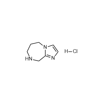 6,7,8,9-Tetrahydro-5H-Imidazo[1,2-A][1,4]Diazepine Hydrochloride Structure