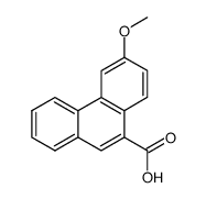 6-Methoxyphenanthrene-9-carboxylic acid Structure