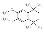 Naphthalene,1,2,3,4-tetrahydro-6,7-dimethoxy-1,1,4,4-tetramethyl- Structure