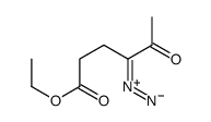 3-diazonio-6-ethoxy-6-oxohex-2-en-2-olate结构式