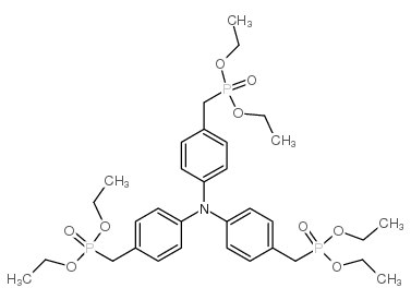 DIETHYL (4-{BIS-[4-(DIETHOXY-PHOSPHORYLMETHYL)-PHENYL]-AMINO}-BENZYL)-PHOSPHONATE Structure