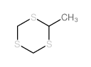 1,3,5-Trithiane,2-methyl-结构式