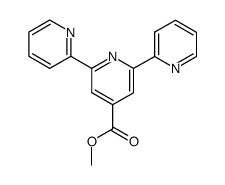 METHYL 2,2':6',2''-TERPYRIDINE-4'-CARBOXYLATE Structure