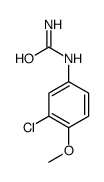 (3-chloro-4-methoxyphenyl)urea Structure