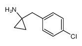1-(4-chlorobenzyl)cyclopropanamine(SALTDATA: HCl) Structure