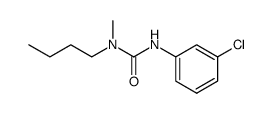 N-butyl-N'-(3-chloro-phenyl)-N-methyl-urea结构式