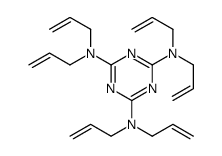 N,N,N',N',N'',N''-hexaallyl-1,3,5-triazine-2,4,6-triamine Structure