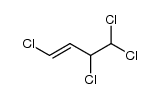 1,3,4,4-tetrachloro-1-butene结构式