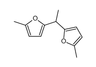 1,1-bis(2-(5-methyl)-furyl)-ethane Structure