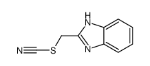 Thiocyanic acid, 1H-benzimidazol-2-ylmethyl ester (9CI)结构式