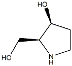 (2S,3S)- 3-hydroxy-2-PyrrolidineMethanol Structure