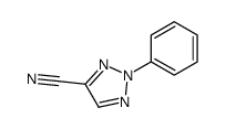 2-phenyltriazole-4-carbonitrile结构式