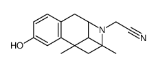 1,2,3,4,5,6-Hexahydro-8-hydroxy-6,11-dimethyl-2,6-methano-3-benzazocine-3-acetonitrile picture