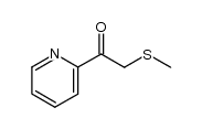 methylthiomethyl 2-pyridyl ketone Structure