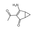 Bicyclo[3.1.0]hex-3-en-2-one, 3-acetyl-4-amino- (9CI) picture