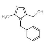 1H-Imidazole-5-methanol,2-methyl-1-(phenylmethyl)-结构式