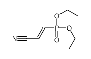 3-diethoxyphosphorylprop-2-enenitrile结构式