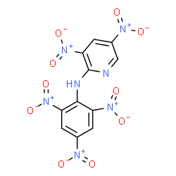 3,5-Dinitro-2-picramidylpyridine structure