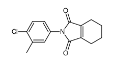 2-(4-chloro-3-methylphenyl)-4,5,6,7-tetrahydroisoindole-1,3-dione Structure