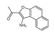 1-(1-aminobenzo[e][1]benzofuran-2-yl)ethanone结构式