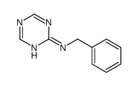 N-benzyl-1,3,5-triazin-2-amine Structure