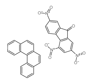 benzo[c]phenanthrene,2,4,7-trinitrofluoren-9-one Structure