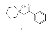 2-(1-methyl-3,4,5,6-tetrahydro-2H-pyridin-1-yl)-1-phenyl-ethanone结构式